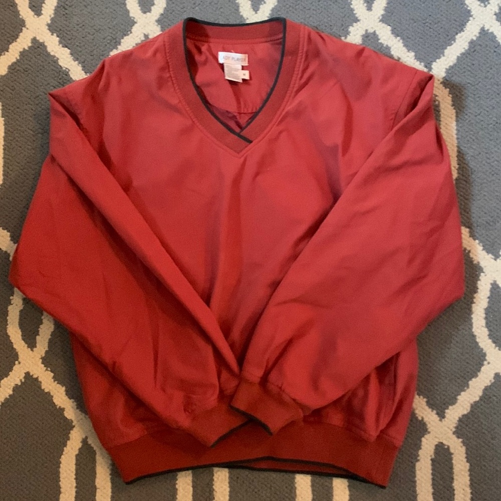 Vintage lady player windbreaker